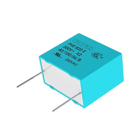 Kemet Film Capacitor, Polyester, 760V, 10% +Tol, 10% -Tol, 0.068Uf, Through Hole Mount, 7130 PHE820EB5680KR17